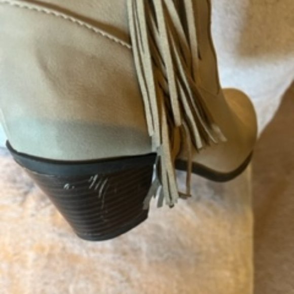 Sam & Libby Watson Fringe Women's Ankle Booties - Picture 5 of 5